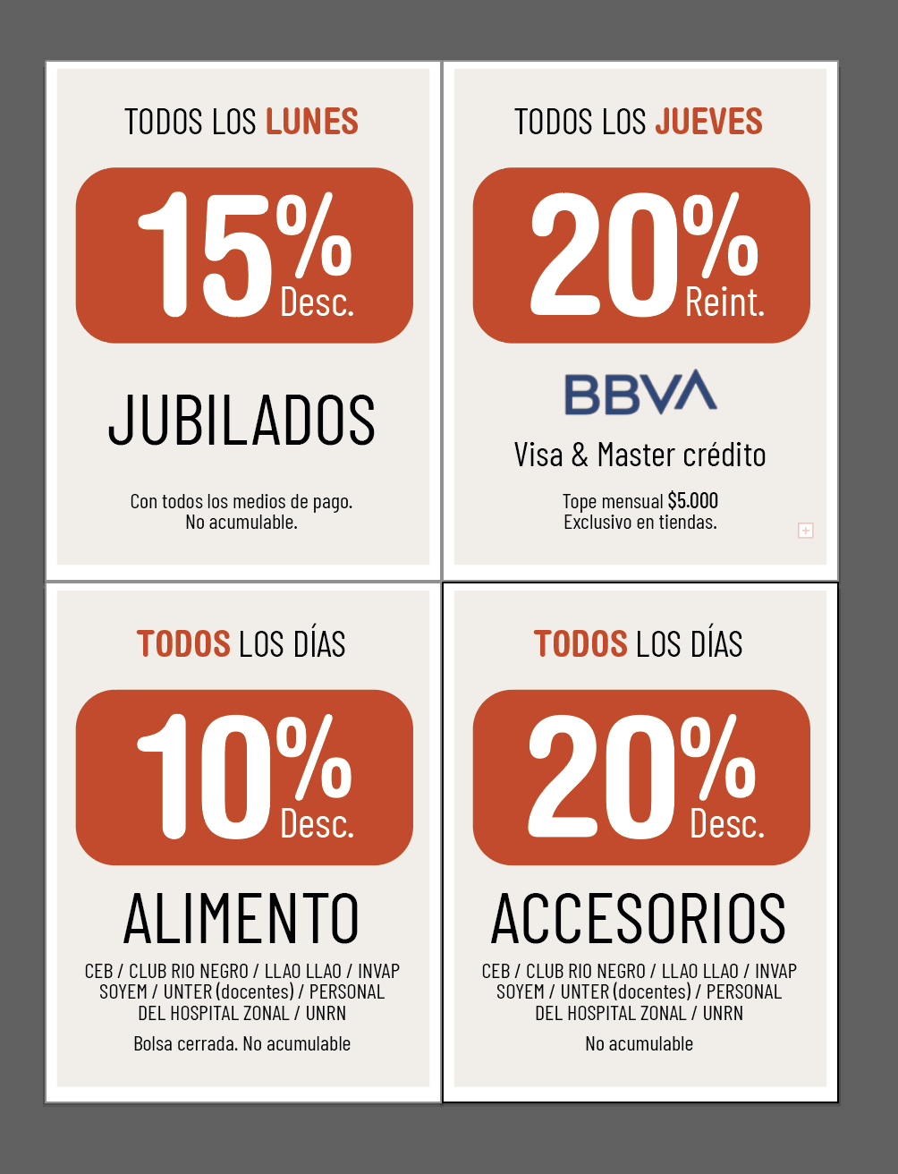 Rediseño Beneficios