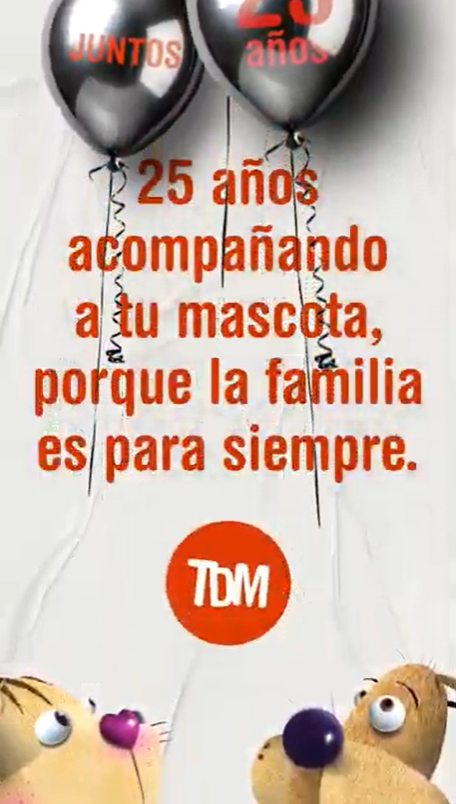 Video 25 Años para redes